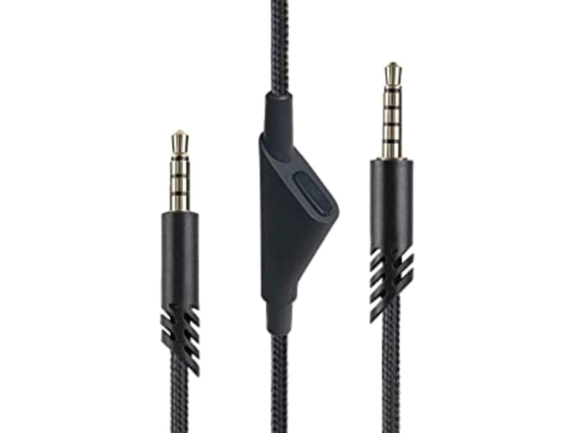 Cabo De Extensão De 3,5 Mm Para 3,5 Mm Para Fone De Ouvido Gamer Astro A40tr/a40/a10 Aquaforge