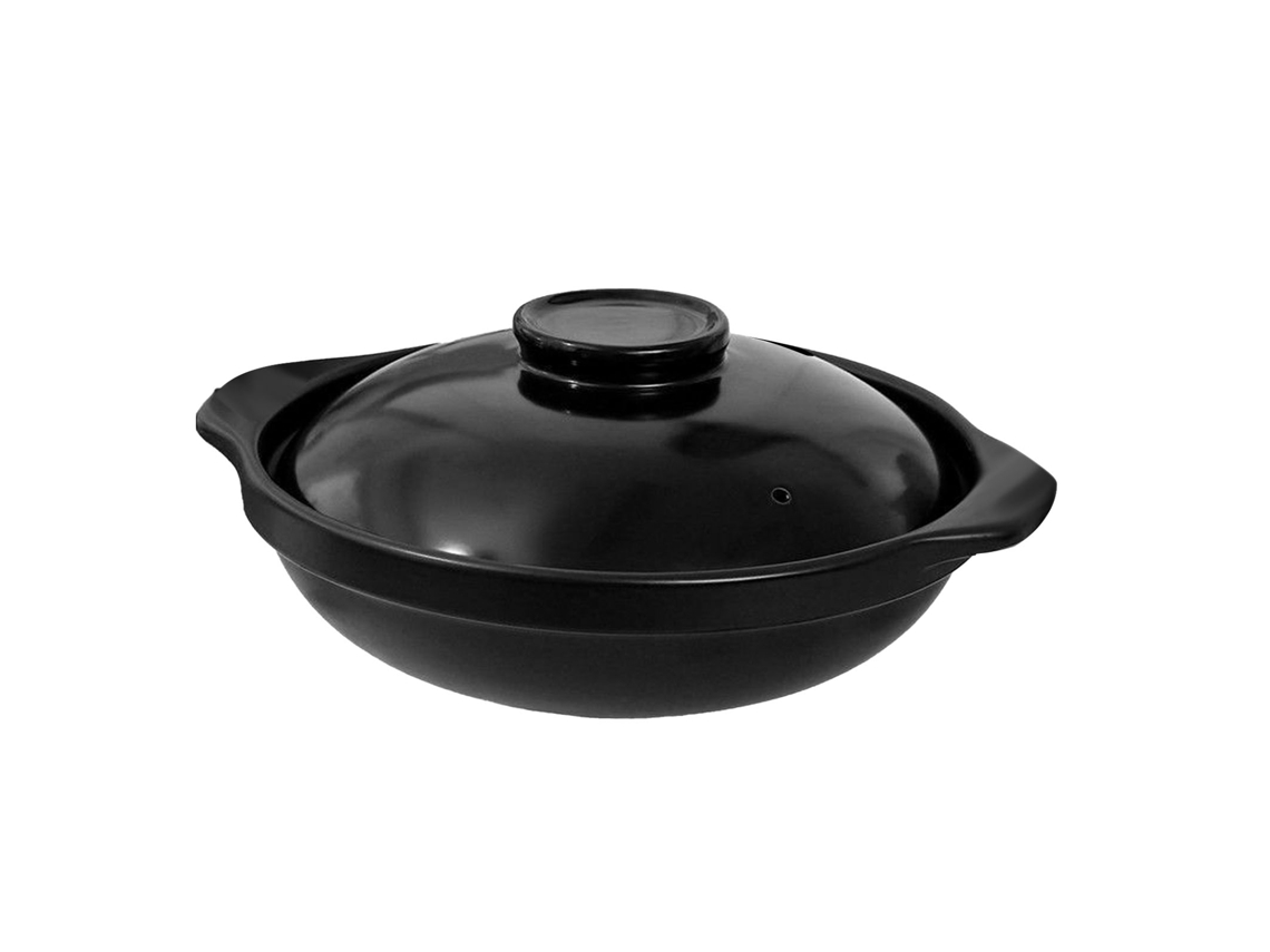 Panela yukihira de liga de alumínio com cabo de aço inox antiaderente 7.9in S/MARCA