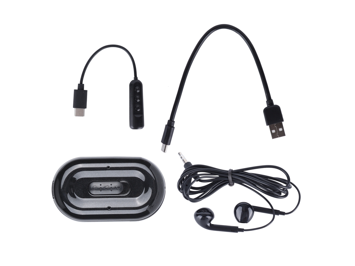 Aetheria gravador de Voz Digital Mini Ativado por Voz com Reprodução 32gb para Aulas Reuniões Entrevistas