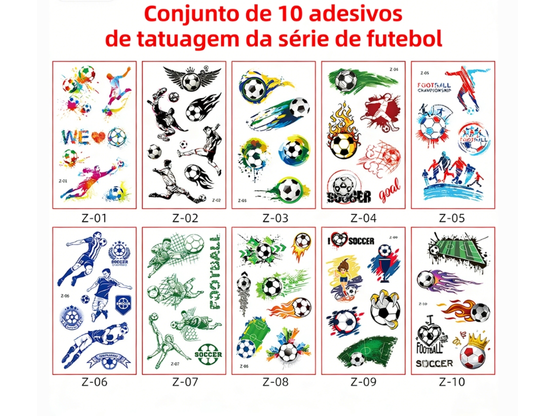 Autocolantes Temáticos do Mundial de 2026, Conjunto 10 Futebol, Calçados Esportivos Diy À Prova D‘água, Ergonômico, Uso Diário STELASPLEN