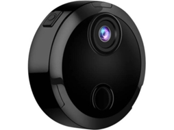 Mini Spy Camera 1080p Hd Wifi Visão Noturna Detecção Movimento Controle Remoto Dispositivo Sem Fio Preto Yizhood