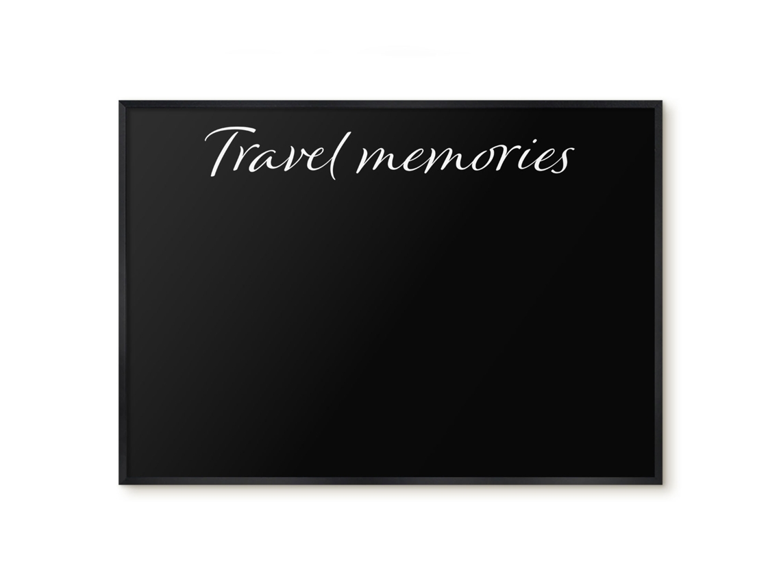 Magnetic Glass Board Travel Memories For The Hall Espelharte (100x70 Cm)