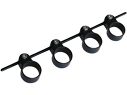 Extensor de Dedo Ajustável para Guitarra e Piano, Preto AQUAFORGE