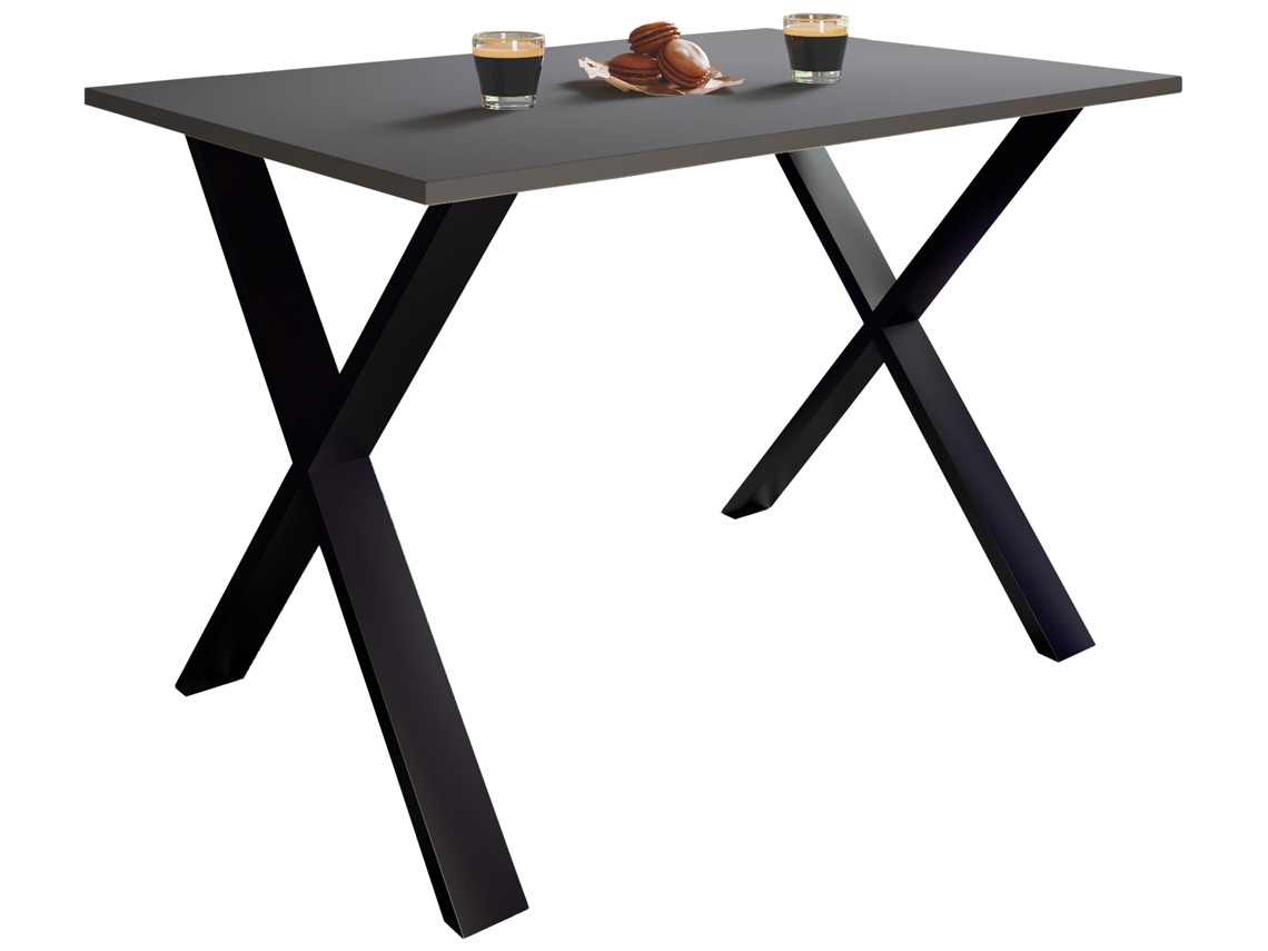 Mesa De Jantar De Madeira Premium Xona X Branco Vcm