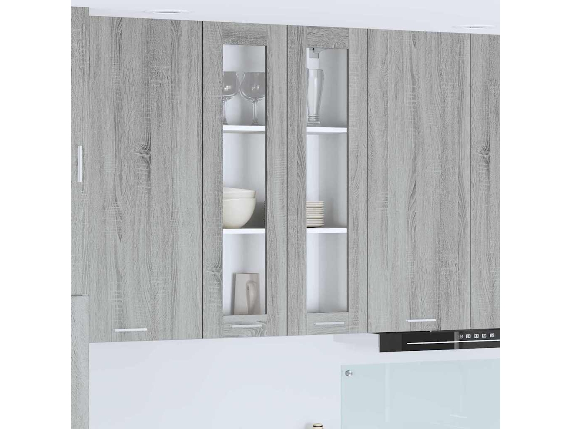 Vidaxl Armário Suspenso Cinza Sonoma 60 X 31 X 100 Cm