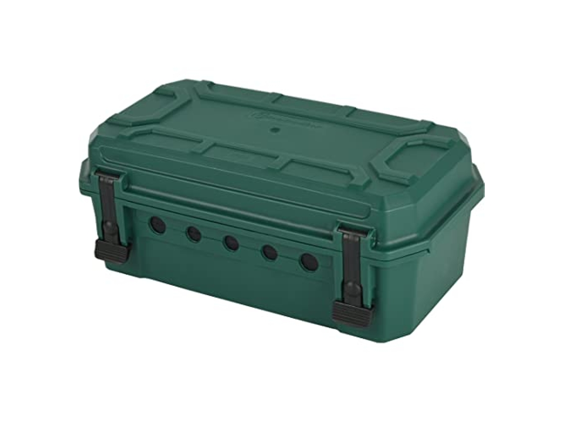 Caixa Elétrica Externa Ip5429×19,5×12,6 Cm 5 Saídas Verde Resistente Às Intempéries Zeuxo