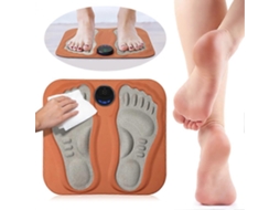 Lurelia Tapete Massageador Ems Para Pés, 6 Modos, 15 Intensidades Níveis, Controlo Remoto, 31 X 29.8 X 1, Relaxamento Muscular