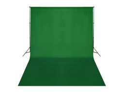 Vidaxl Sistema Porta-fundos 500 X 300 Cm Verde