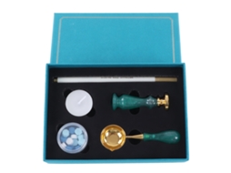 Kit Carimbo Cera 3d Padrão Claro Cabo Detachable