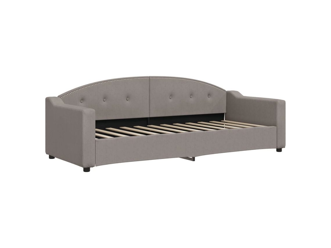 Day Bed, Day Beds Vidaxl Cinzento-acastanhado Tecido (80 X 200 Cm)