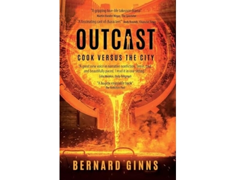 Livro Outcast Cook Versus the City de Bernard Ginns (Inglês)