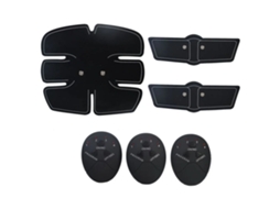 Estimulador Muscular Abdominal Ems, Treinador de Glúteos, Massageador para Modelagem Muscular em Casa MDUG (pacote 3)