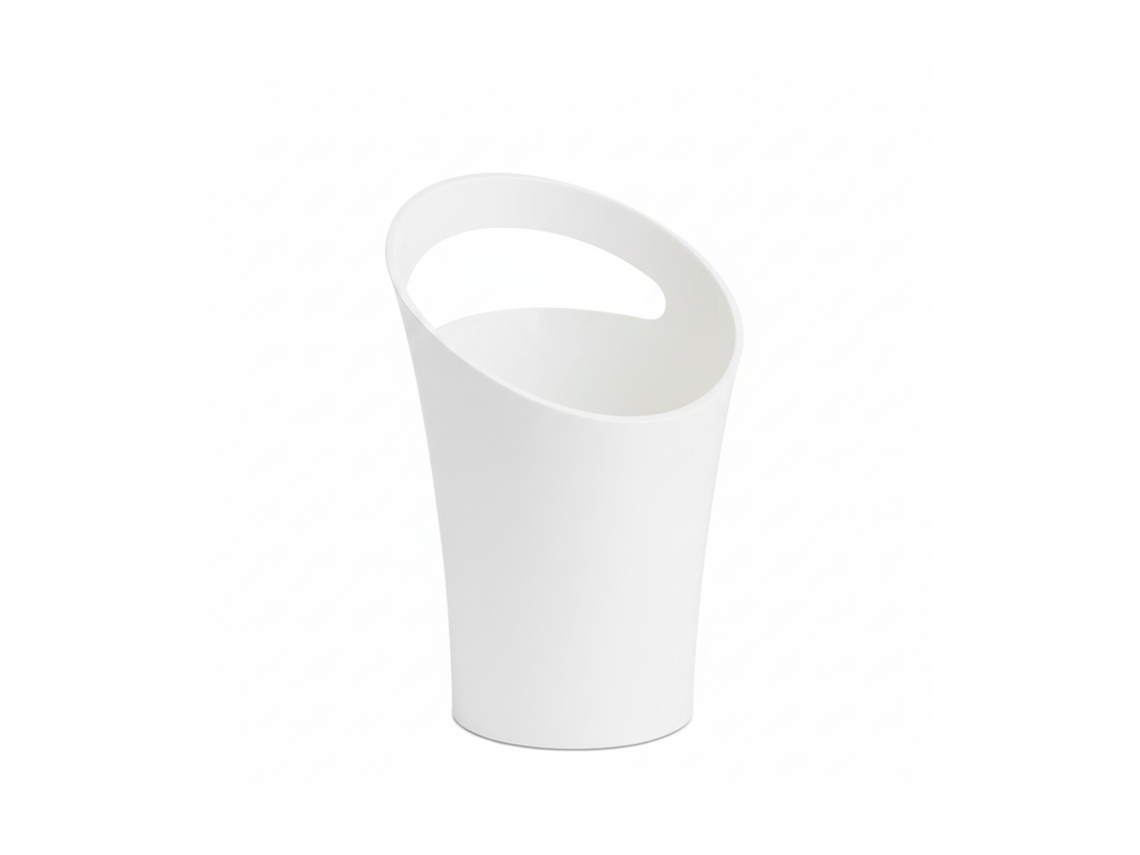 Relaxdays Balde De Champagne, Refrigerador Para 2 Garrafas, Arrefecer Bebidas, Branco, 29,5 X 21,5 X 23,5 Cm