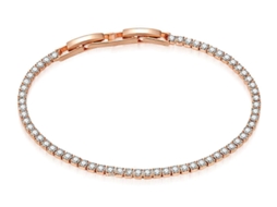 Pulseira De Cristal Ouro Rosa Nostalgia88