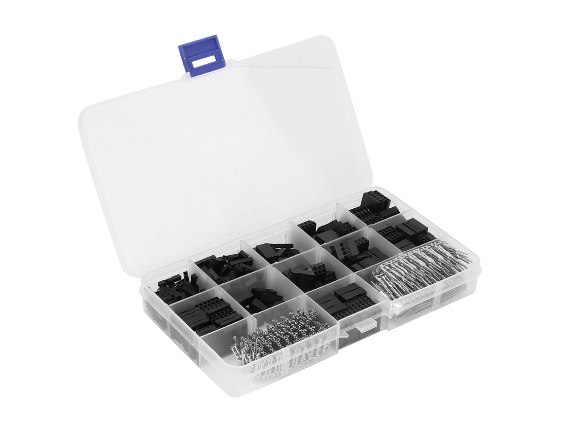 Kit 620pcs Cabo Jumper Conector Pino 2.54mm