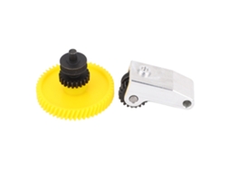 Kit de Engrenagem do Extrusor para Bambu Lab X1c P1p P1s Aço Cnc Alumínio