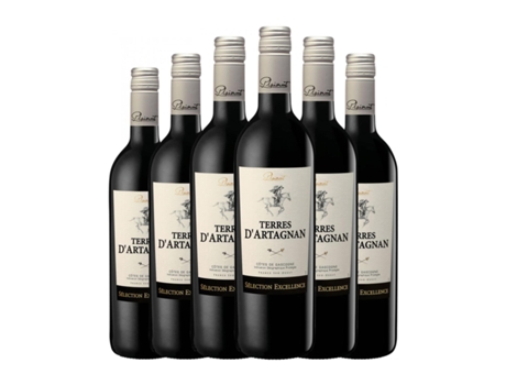 Vinho PLAIMONT Terres d'Artagnan Rouge (0.75 L - 6 Unidades)