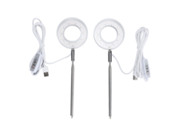 2pcs Lâmpada de Crescimento Led Espectro Completo Ajustável em Altura com Timer | S/MARCA