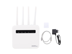 Roteador Sem Fio 4g Lte (com Slot Para Cartão Sim, Desbloqueado De Banda Dupla)