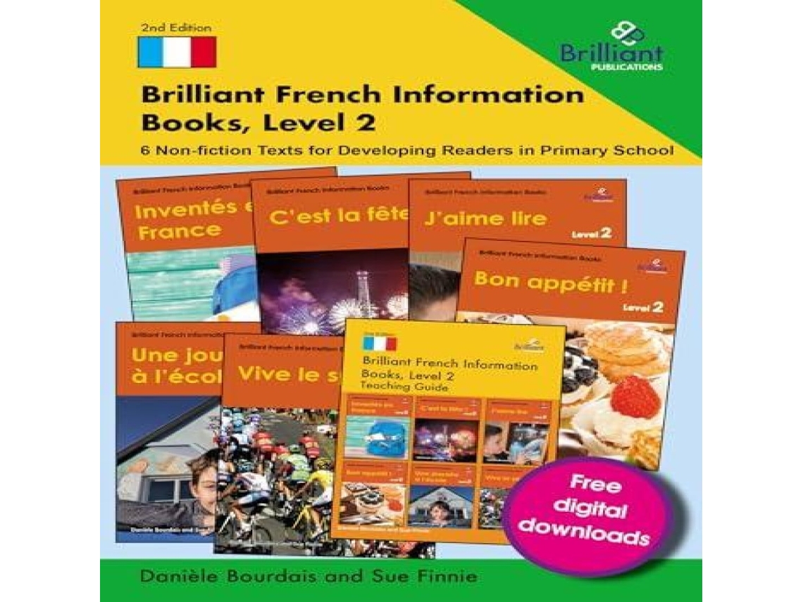Livro Brilliant French Information Books Level 2 6 Non-fiction Texts for Developing Readers in Primary School de Danièle Bourdais (Francês)