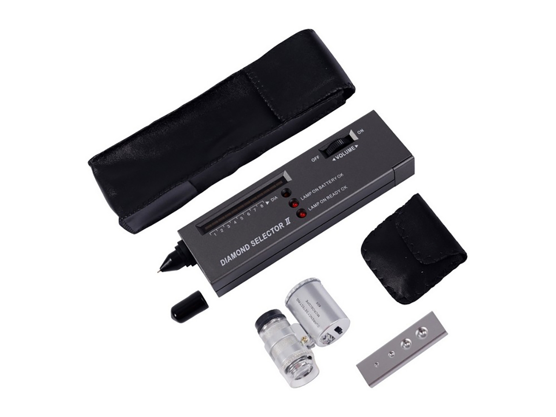 Testador Portátil De Jóias Kit Ferramenta