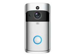 Lurelia Videoporteiro Inteligente, 720p, Wi-fi, Visão Noturna, Comunicação Bidirecional, Deteção Movimento, Nuvem, Alertas Móveis
