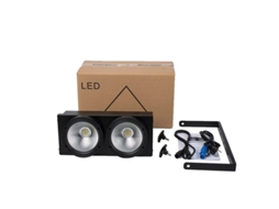 Led Blinder, 200w Potãªncia, Controle Dmx, Ãngulo De Feixe De 50 Graus