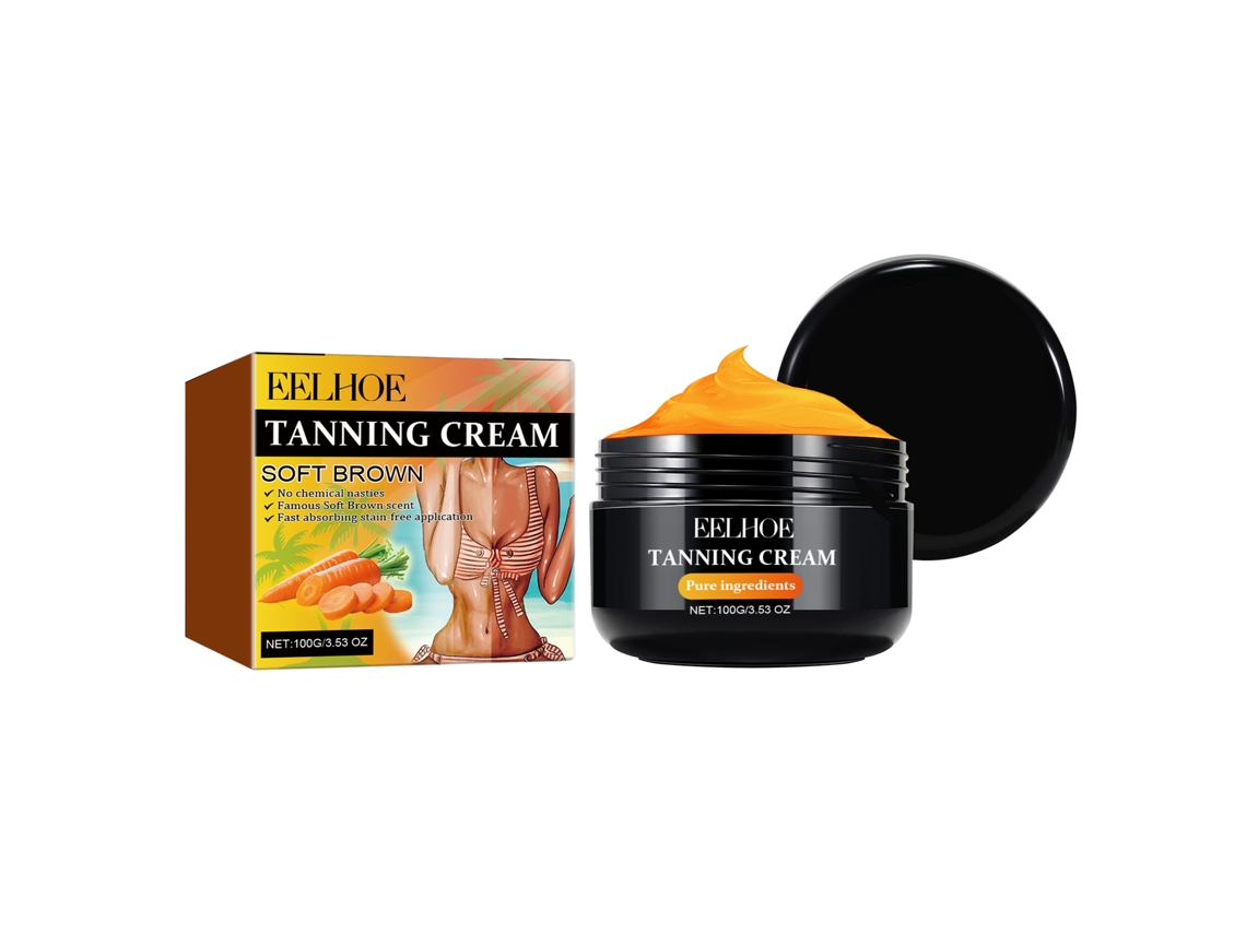 Creme Bronzeamento Eelhoe Praia Hidrata Pele Tom Bronze