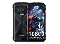 Smartphone 4G DOOGEE S118 6.58” 20Gb 512Gb Prata