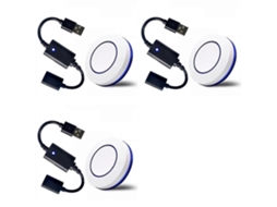 3x Dc 5v Usb Controle Remoto Rf Liga/desliga Para Fita De Led Usb, Lâmpada De Leitura, Ventilador, Modelo De Interruptor_glo