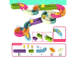 Brinquedos De Banho Diy Slide Para Crianças Idades 3 Kit De Construção Para Idades 5 7banheira Tempo Presentes De Aniversário Ohpa A04