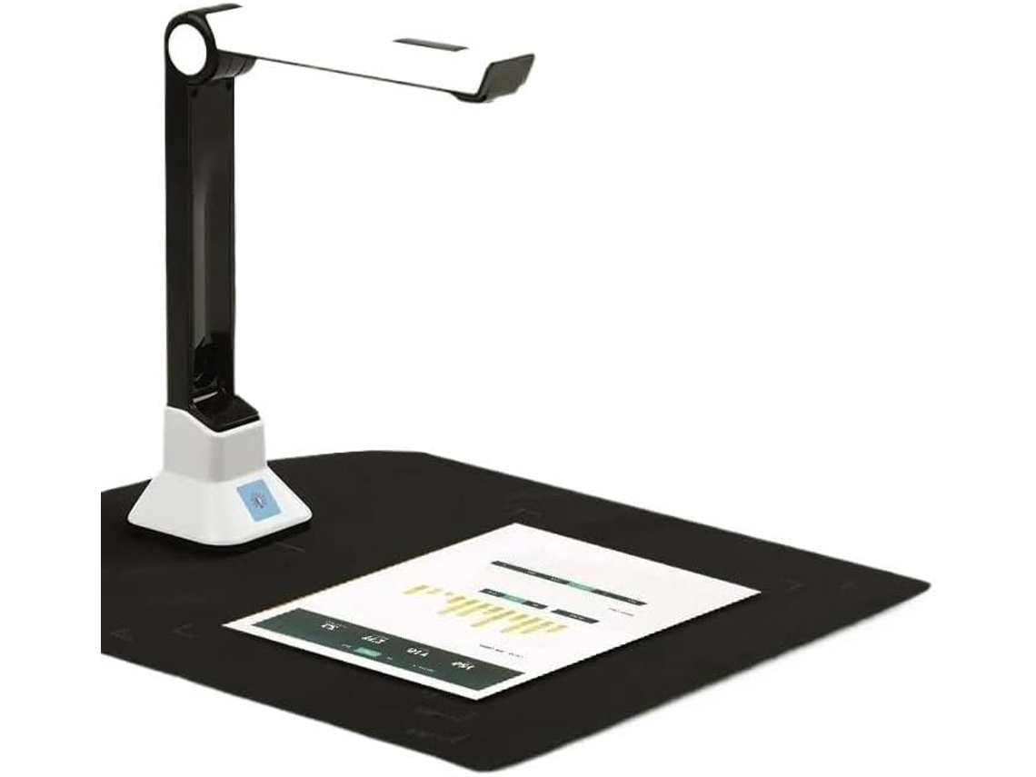 Scanner Portátil A4 de 10 Megapixels para Documentos, Livros e Arquivos em Papel SFUSHOS (alta Resolução)