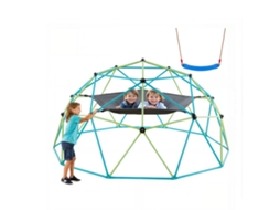 Cúpula de escalada geométrica Vevor 305 cm com balanço e rede