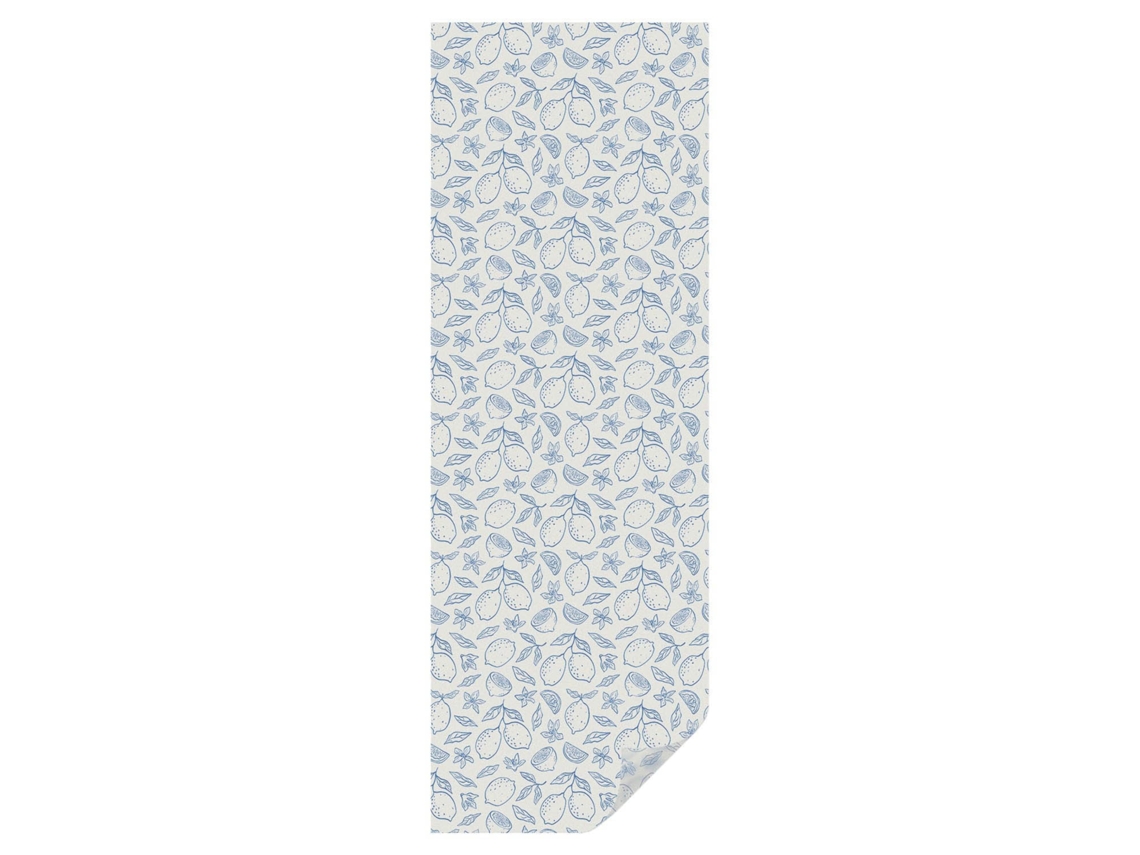 Película Fosca Vidro Padrão De Limão Para O Corredor Espelharte (50x146 Cm)