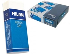 Borracha MILAN 320 Branco (20 Unidades)