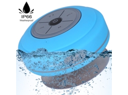 MEOIRUERY Coluna Led Para Chuveiro Bluetooth À Prova De Água Com Rádio Fm, Leitor De Cartão Tf, Botões De Controlo Integrados, Viva Voz E Ventosa Potente, Ideal