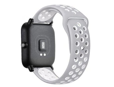 Bracelete Desportiva para Amazfit Gtr 3 47Mm Cinza / Branco