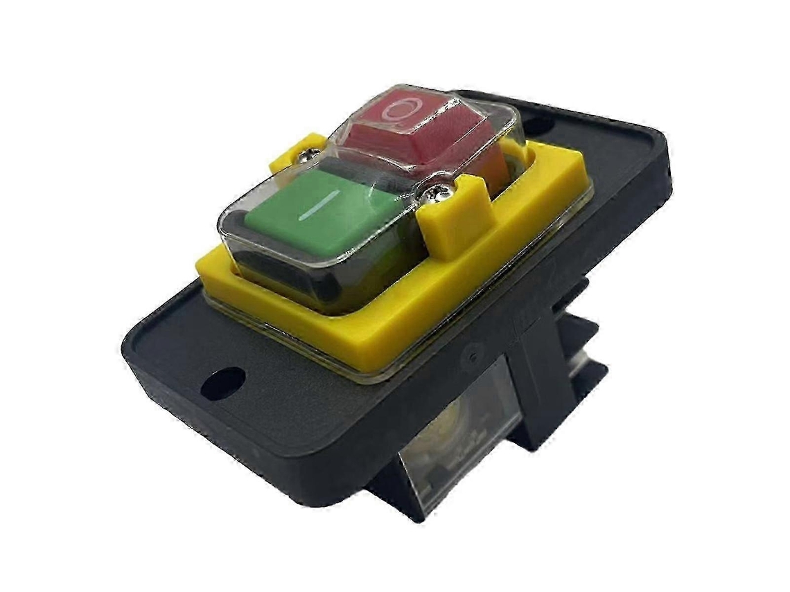 Botão De Parada 230v Compatível Com Interruptor Magnético 6 Pinos Kjd12, 14, Perfeito