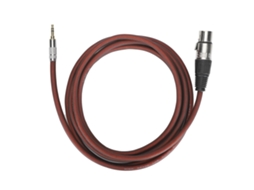Lurelia Cabo Xlr Fêmea 3,5 Mm, Balanceado, Para Microfones, Iphone E Ipad
