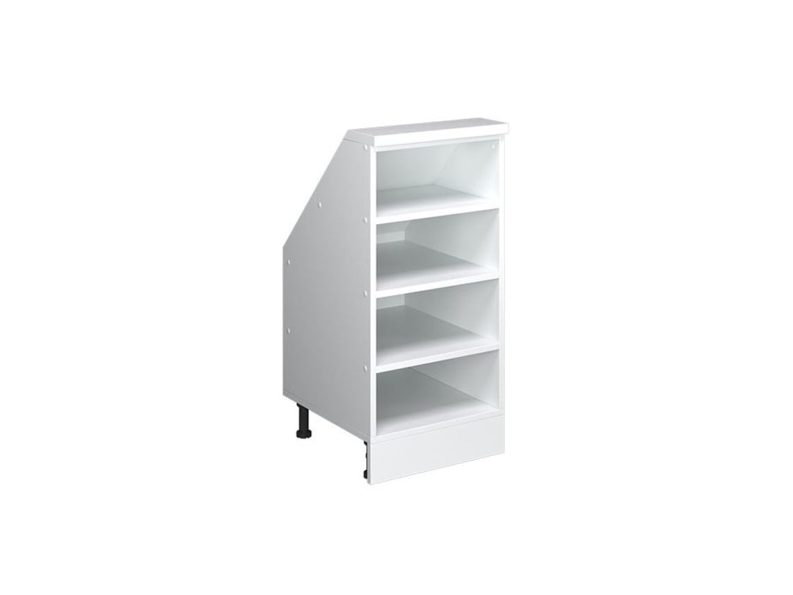 VICCO Escada Embaixo Móvel 40cm com 4 Compartimentos Branco