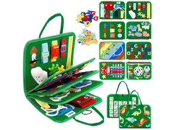 Quadro de atividades Montessori para crianças pequenas, Quadro sensorial com atividades educacionais para alunos habilidosos Slowmoose