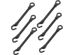 Kit 6 Hastes GOKOCO para Suspensão de Luminárias e Ventiladores