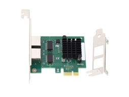 Aetheria placa de Rede Pcie Dual Port Bcm5720 Ethernet Gigabit para Servidor e Desktop Pc