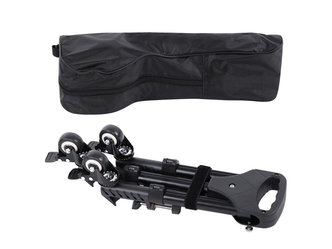 Kingjoy Vx 600 Foldable Tripod Dolly 3 Wheels Stand Pulley Base Universal Camera LAXISCREED