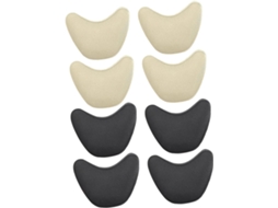 Conjunto De 4 Pares Palmilhas Acolchoadas Para Salto Alto, Com Proteção Para Calcanhar E Dedos, E Inserções Para A Parte