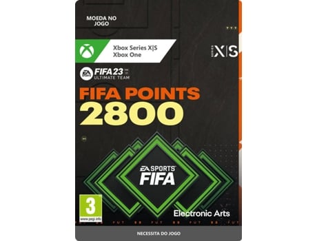 Cartão FIFA 23 2800 Points (Formato Digital)