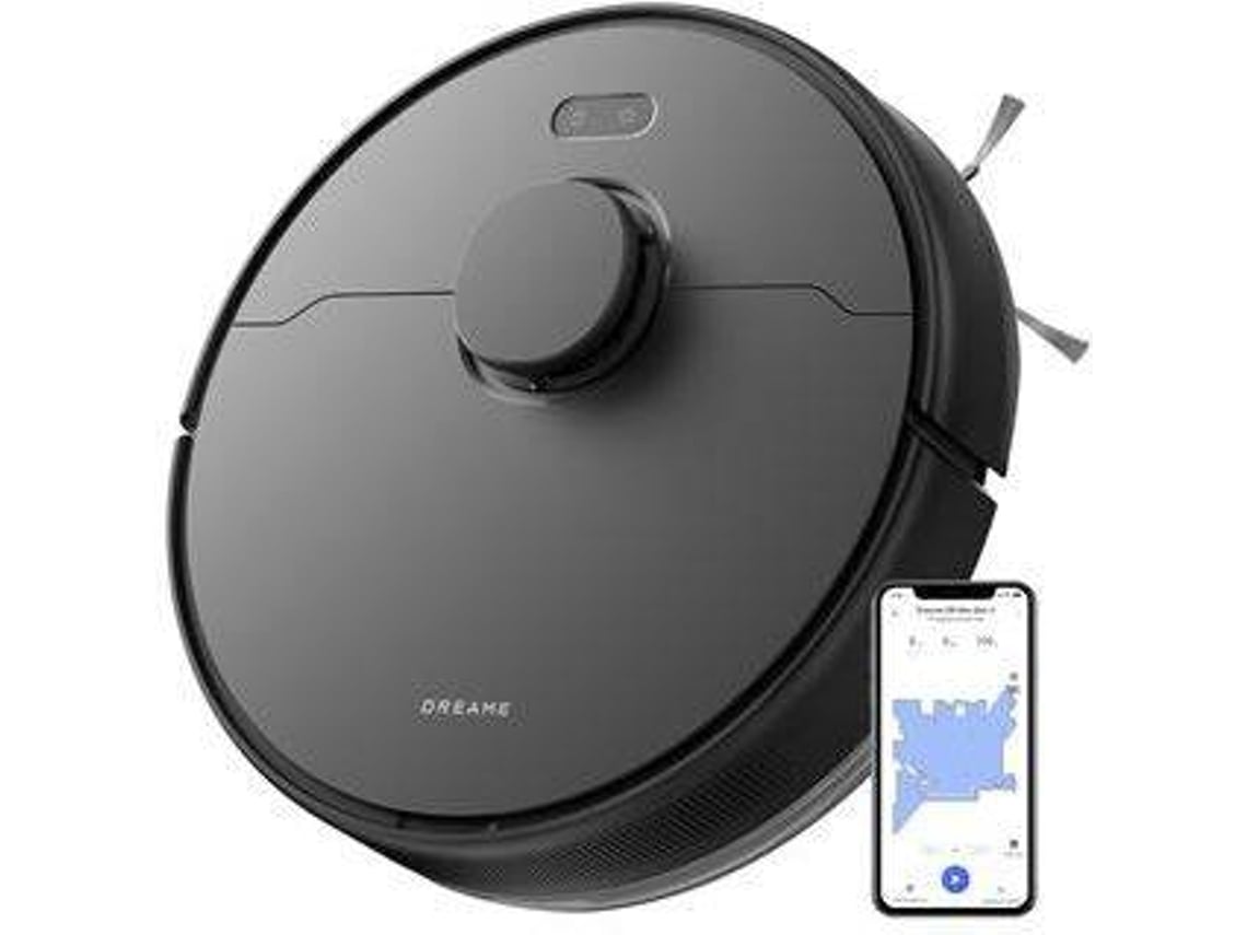 Aspirador Robô DREAME D9 Max Gen2 Mopa (Autonomia: 285 min - Preto)