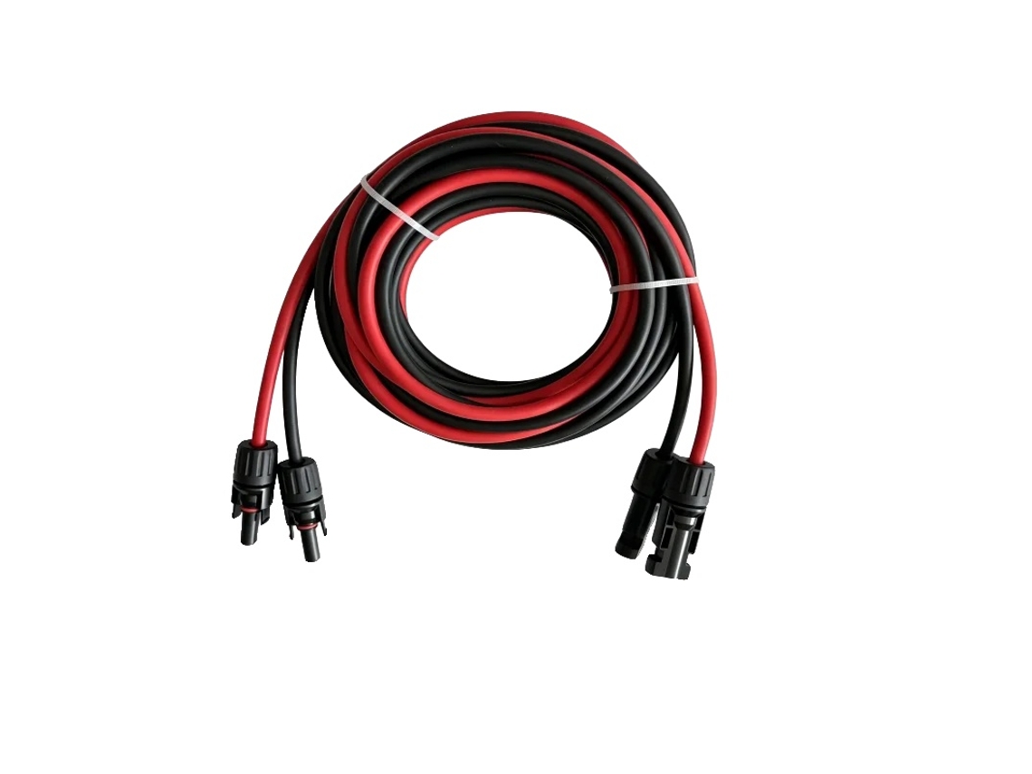Cabo Solar, Cobre Estanhado, Resistente A Uv E Umidade, 6mm² 5m