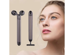 Massageador Facial 2 em 1 com Rolo 3d e Formato de T para Lifting Antirrugas. GOKOCO