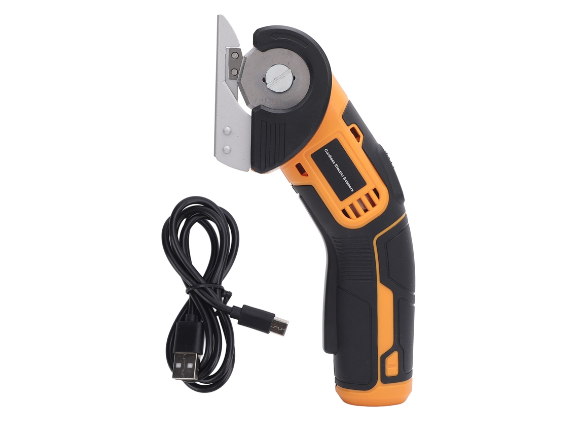 Tesouras Elétricas Sem Fio 60w Recarregáveis com Sistema de Afiação Automática YURU